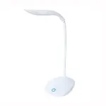Flexible Touch LED Desk Lamp - Eye-Protection Reading Light for Study & Office - 3 Brightness Levels with Touch Control - USB Rechargeable & Portable Table Lamp