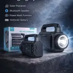 GTS-2227 + 4 Inch + Bluetooth Speaker + Solar Powered & Torch Light + Best Price in Pakistan