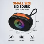 Bluetooth Speaker A768 Wireless Portable Mini Speaker | High Bass Sound | USB, TF Card, AUX Support | Rechargeable Speaker