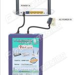 WiFi Router Power Bank 9v Volts 10000 plus+ mAh (6 to 8)Hourse Guaranteed Backup | Tp Link-Tenda-PTCL | Fiber Base Router