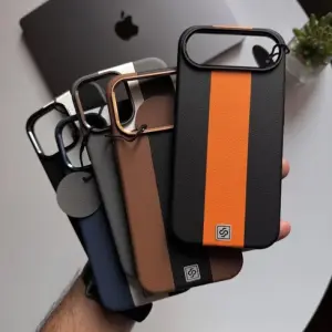 Souvette Dual Tone Branded Leather Case