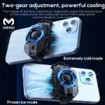 MEMO DLA7 Mobile Phone Radiator Phone Cooling Fan Case Cold Wind Handle Fan for PUBG Mobile Gaming Phone Cooler Phone