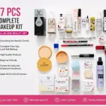 17 in 1 Makeup Kit for Women | Complete Makeup Set | Foundation, Primer, Concealer, Compact Powder, Loose Powder, Mascara, Eyeliner, Lipstick & Beauty Blender