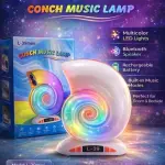 L-39 Wireless Cone Shell Speaker & Smart RGB Mood Lamp - Loud Stereo Sound with Bass Technology