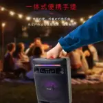 KTS-2195 6.5 Inch Bluetooth Karaoke Party Speaker with Wireless Mic | RGB LED Lights | Portable Bass Speaker | USB TF FM AUX | Rechargeable Battery