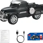 WS-558 Pickup Truck Bluetooth Speaker with LED Lights, FM, USB, TF Card, TWS Stereo, Handsfree Call – Portable Wireless Speaker