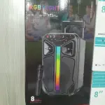 KTS-2406 8 Inch Bluetooth Karaoke Speaker with Microphone – Portable Rechargeable Party Speaker – Best Price in Pakistan