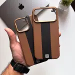 Souvette Dual Tone Branded Leather Case