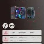 KTS-2451 8 Inch Portable Bluetooth Speaker with Wireless Microphone | RGB LED Lights | USB/TF/FM/AUX