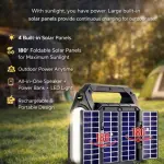 KTS-2299 Ultra-Portable Wireless Bluetooth Speaker - Colorful RGB LED Light - High-Bass Clear Sound - 1200mAh Rechargeable Battery - Durable Carrying Strap