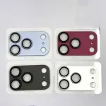 Burgundy Apple Logo Silicone iPhone Case with 18 Series Convertor Lens
