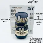 IKOSON IK127 Wireless Earbuds with ANC & ENC | Deep Bass | 8 Hours Playback | Touch Control | Bluetooth In-Ear Headphones Gaming / Calls / Sports Use.