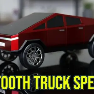 WS-580 Truck Style Bluetooth Speaker with LED Lights, FM, USB, TF Card, TWS, Handsfree Call – Portable Wireless Speaker truck speaker, ws580 speaker