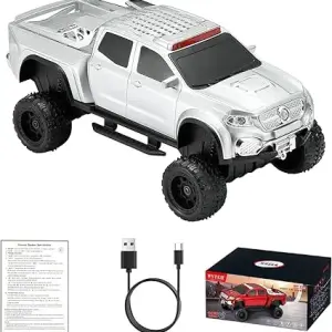 WS-X65 Pickup Truck Bluetooth Speaker with LED Lights, FM, USB, TF Card, TWS Stereo, Handsfree Call – Portable Wireless Speaker truck speaker pickup speaker