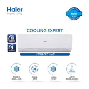 Haier HSU-12CFCM/013L (W) Non-Inverter AC 1 Ton With Official Warranty