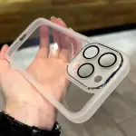New Clear Back Transparent Silicone Luxury Case🖤