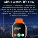 T900 Series 8 T900 Ultra Smart Watch with wireless charging