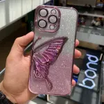 Shimmery Butterfly Glitter Case 🦋✨ (Available in 6 colors)