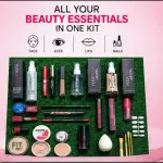 21 in 1 Makeup Kit for Girls & Women | Complete Makeup Set | Foundation, Primer, Concealer, Mascara, Eyeliner, Lip Gloss, Compact Powder, Loose Powder & Beauty Blender