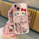 Hello Kitty Glitter Case Semi Transparent Case
