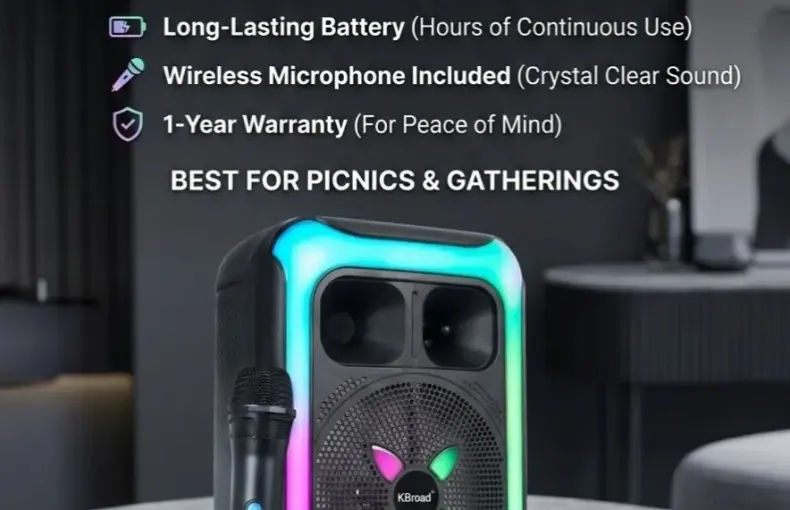 8 Inch Bluetooth Speakers Guide 2026 – Best Portable & Solar Speakers for Music Lovers